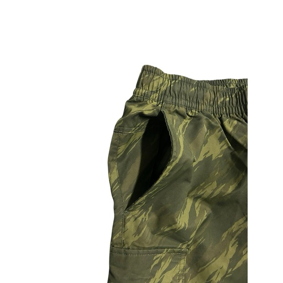 Nike Pants Mens Large Green Camo Utility Unlined Woven Cargo Zip Fly DM0099-355 - Picture 8 of 16